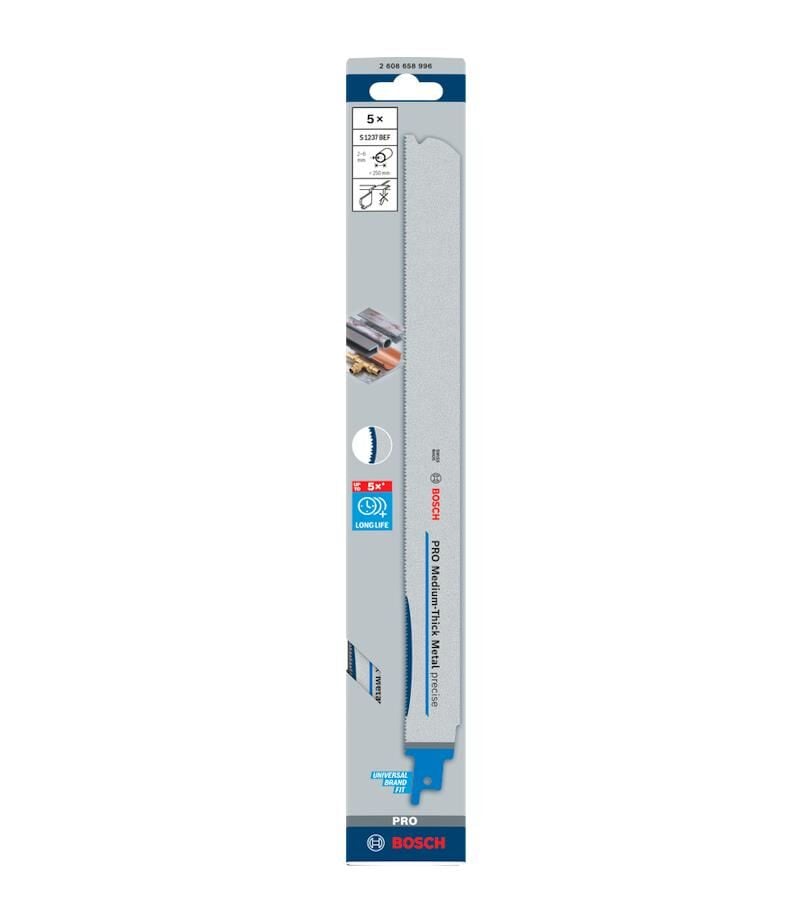 PRO Panter Testere Bıçağı Metal S 1237 BEF 5li