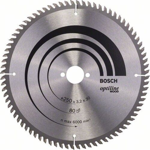 PRO Wood Daire Testere Bıçağı, 250*3,2*30mm 80 Diş