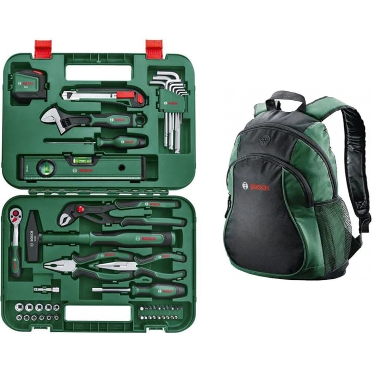 Advanced El Aleti Seti 52 Parça Yeşil Plastik Malzeme ile Kullanıma Uygun Boyut- 1600A02BY7
