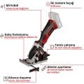 Einhell TE-CS 18/89Li Mini Daire Testere Solo