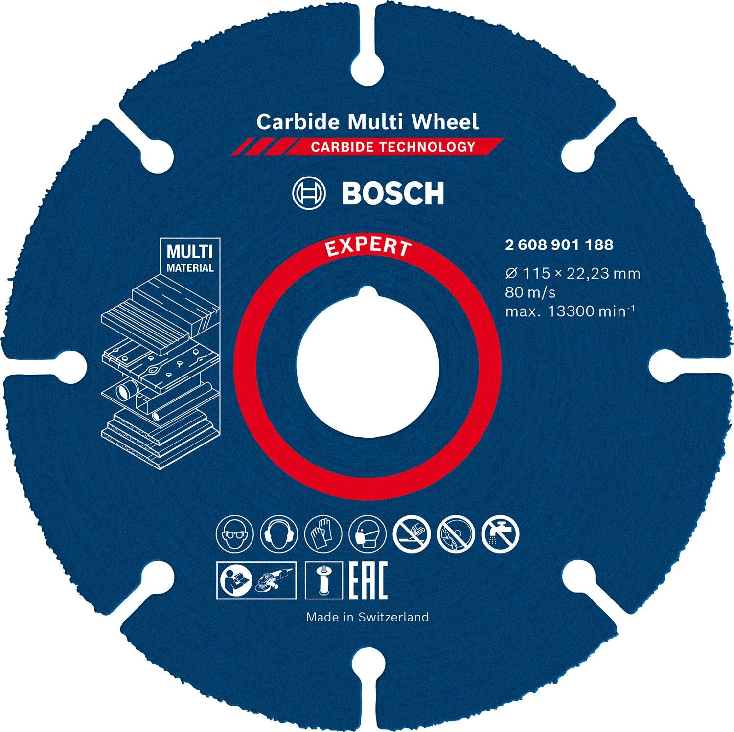 EXP Carbide Multi Wheel Kesici Disk 115 mm
