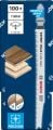 Bosch Expert 'Wood 2-side clean' T 308 B Dekupaj Testere Bıçağı (Ahşap İçin - 100'lü Paket) - 2608900553