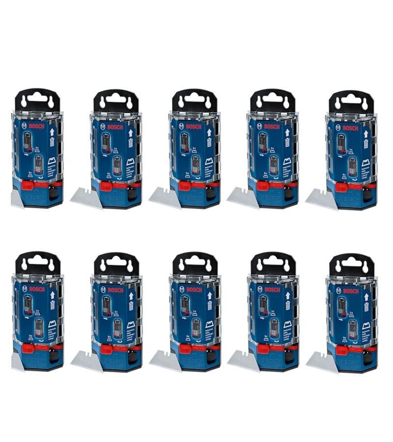 Bosch Maket Bıçağı Yedek Seti (10x50 Adet - 18mm) - 1600A02YB1