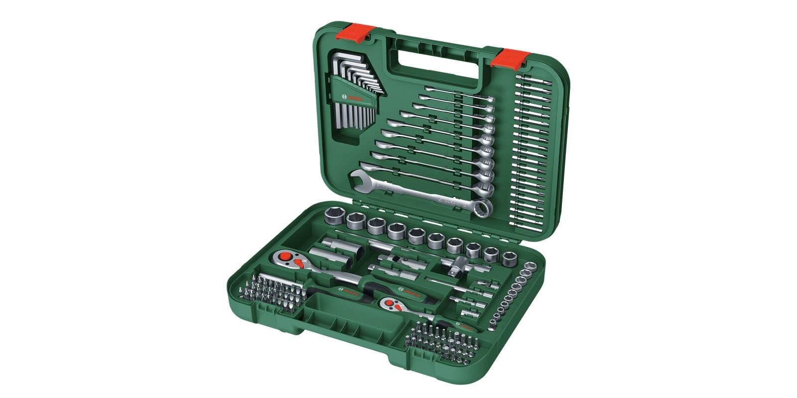 Bosch 132 Parça Çok Amaçlı Montaj Seti (Vida, Dübel ve Vidalama Uçları Dahil) - 1600A02Z9B