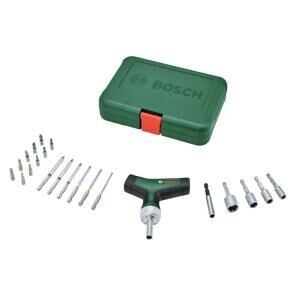Bosch T Tipi Cırcırlı Tornavida Seti (22 Parça / Bosch Home & Garden) - 1600A02Z9T