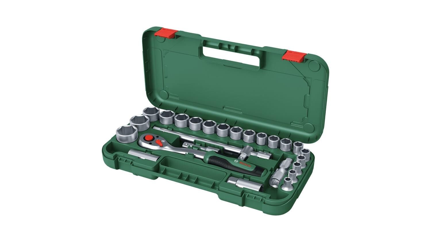 Bosch 25 Parça Cırcırlı Lokma Takımı (1/2'' - Yarım Parmak) - 1600A02Z9F