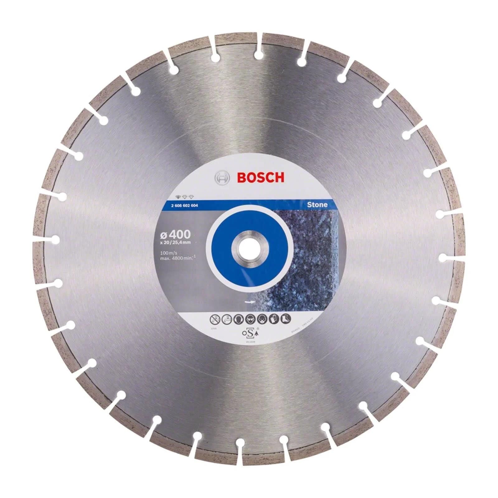 Bosch SFStone Elmas Kesme Diski (400 x 25,40/20 mm - Taş Kesim - Solo/Aküsüz) - 2608602604