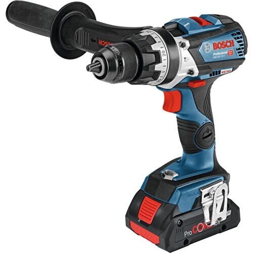 Bosch GSB 18V-110 C Profesyonel Akülü Darbeli Delme/Vidalama Makinesi (Çift 5.0 Ah Akü - L-BOXX) - 06019G030D