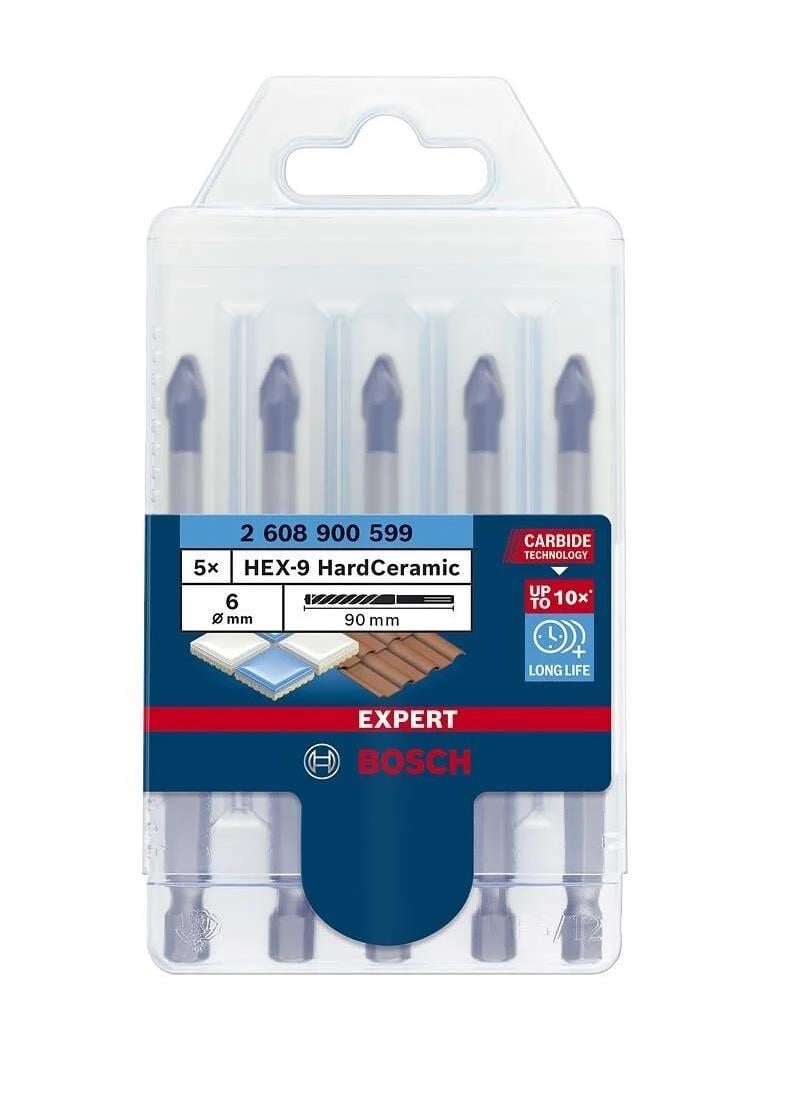Exp HEX-9 HardCeramic Matkap Ucu 6mm 5 Li