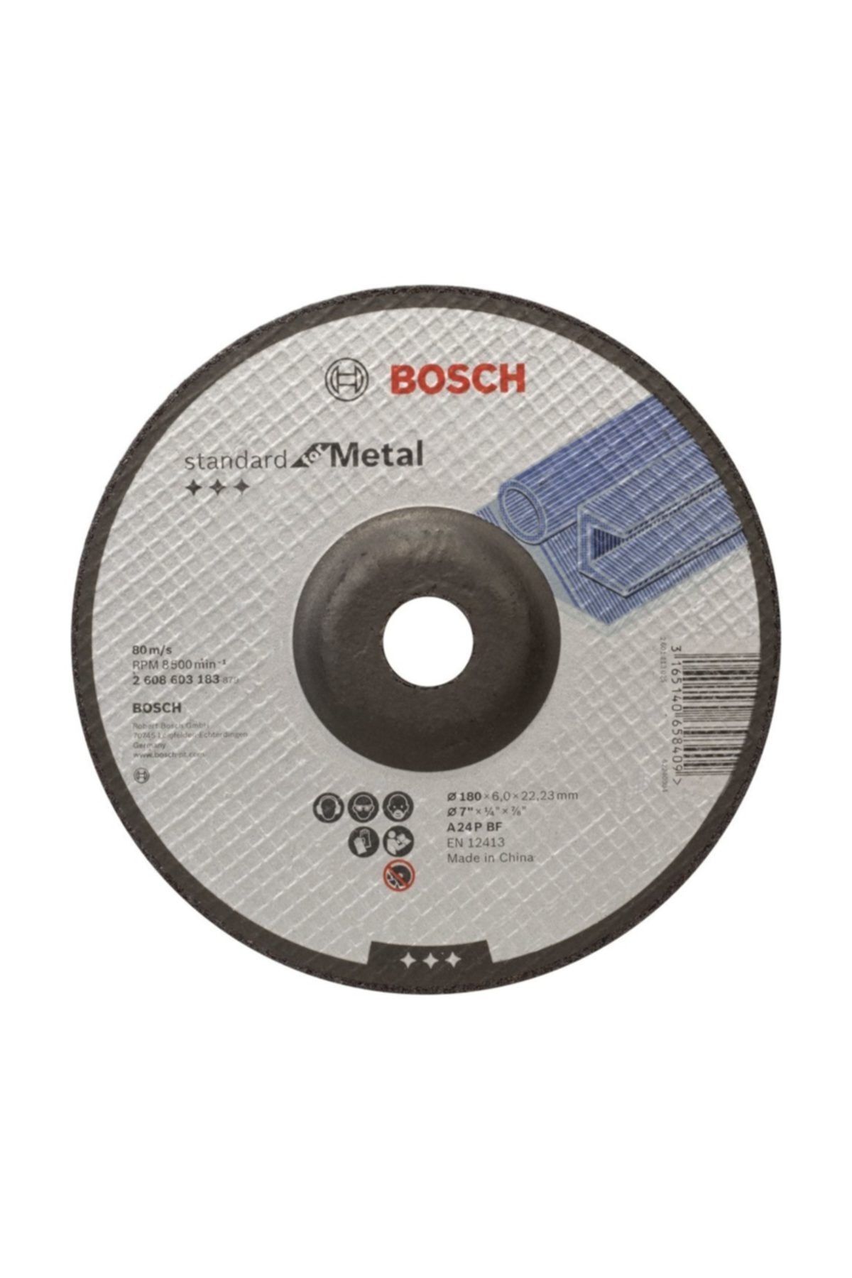 Bosch EXMetal Kesme Taşı 180*3,0 mm Düz