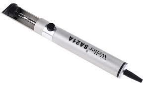 Weller SA21A Metal Lehim Sökme Pompası (Alüminyum Gövde / Antistatik Değiştirilebilir Uç)