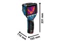 Bosch GTC 600 C Termal Kamera (-20°C / +600°C Ölçüm Aralığı - Wi-Fi ve USB-C Bağlantılı) - 0601083500