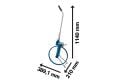 Bosch GWM 40 Ölçme Tekeri (Tekli Tekerlek / Katlanabilir / 9999,9 m) - 0601074100
