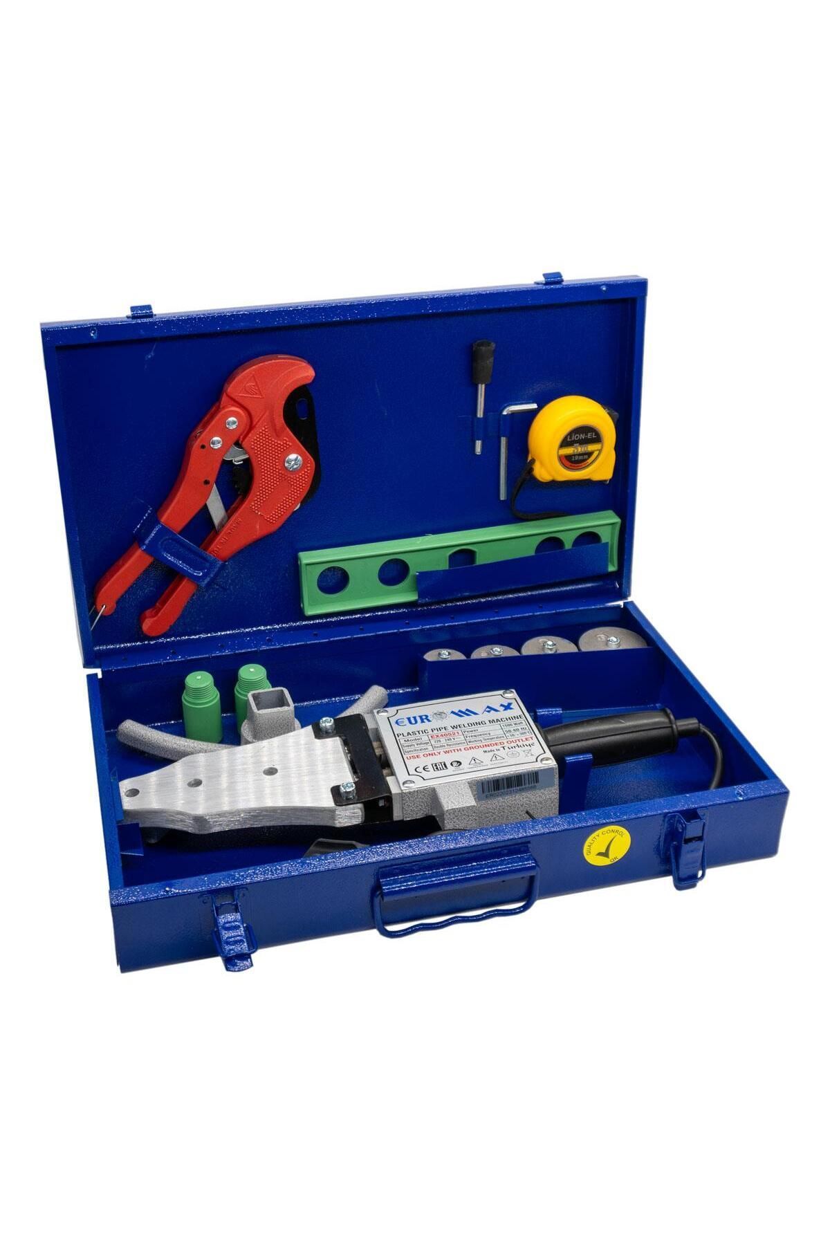 Euromax EMX40521 Boru Kaynak Makinesi (1500W - PPRC Kaynak Seti) - EMX40521