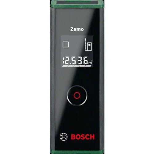 Bosch Zamo 3 Dijital Lazer Metre (20 m Ölçüm Mesafesi - Hassas Lazer Teknolojisi / Tek Tuşla Kullanım) - 0603672702