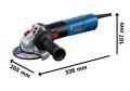 Bosch GWS 20-125 SB Avuç Taşlama Makinesi