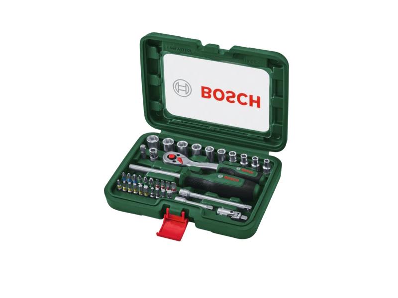 Bosch 1/4 Cırcırlı Somun Sıkma 37 Parça