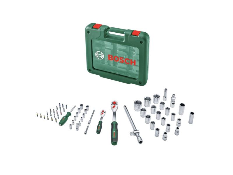 Bosch 1/4 + 1/2 Cırcırlı Somun Sıkma 60 Parça