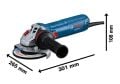 Bosch GWS 12-125 Avuç Taşlama Makinesi