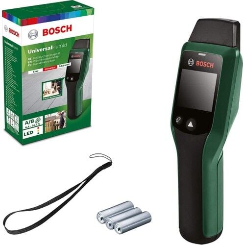Bosch UniversalHumid Dijital Nem Ölçer (2 Farklı Ahşap Grubu - LED Gösterge Paneli) - 0603688000