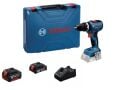 Bosch GSB 18V-65 Akülü Darbeli Delme/Vidalama Makinesi (5.0 Ah + 2.0 Ah) - 06019N3100-SET