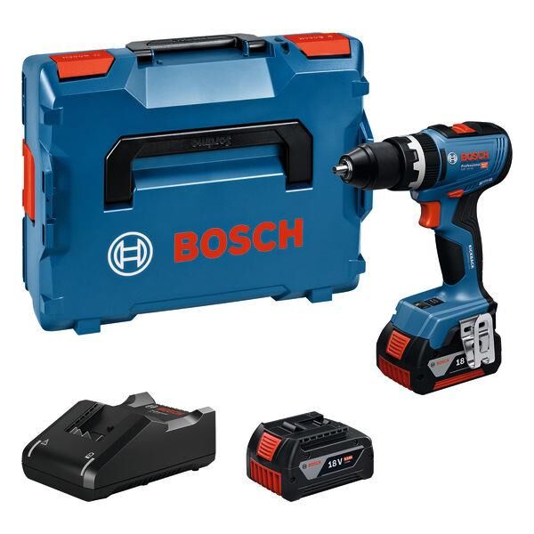 Bosch GSB 18V-65 Akülü Darbeli Delme/Vidalama Makinesi (2 x 5.0 Ah) - 06019N3103-SET