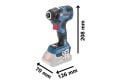 Bosch GDR 18V-200 C 2x5.0Ah Çift Akülü Somun Sıkma Makinesi