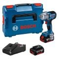 Bosch GDS 18V-450 PC 2x5.0Ah Çift Akülü Darbeli Somun Sıkma