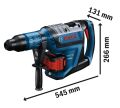 Bosch Gbh 18V-45 C Procore 2x12.0Ah Çift Akülü Kırıcı Delici