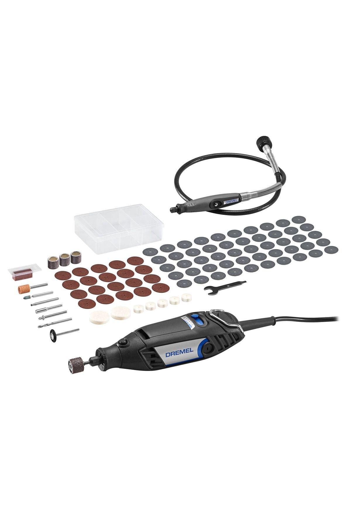 Dremel 3000 El Motoru (130W - 225 Esnek Mil + 90 Aksesuar) - F0133200JA